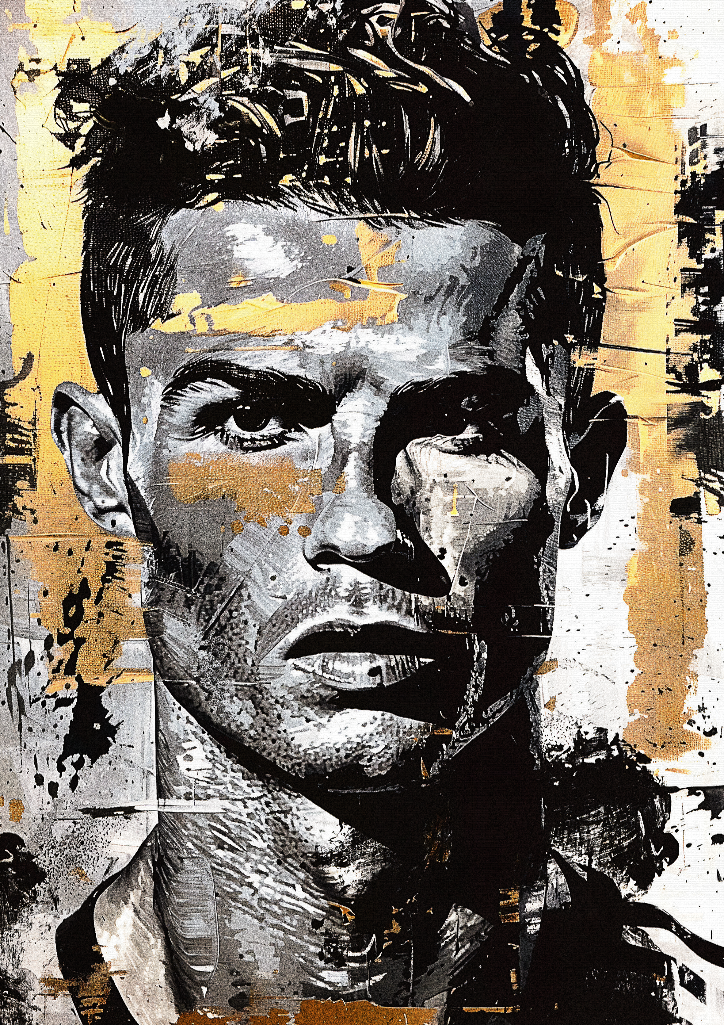 Cristiano Ronaldo metal poster artwork